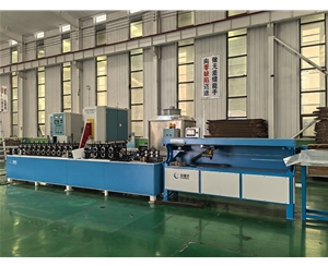 郑州高频焊门窗铝隔条成型设备